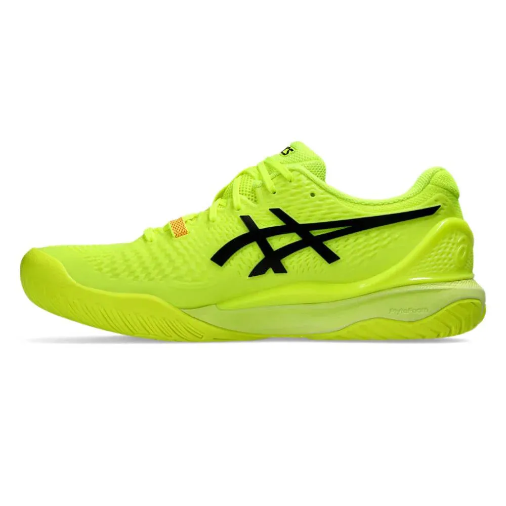 ASICS MEN'S GEL-RESOLUTION 9-PARIS (SAFETY YELLOW/BLACK) Asics Shoes Golf