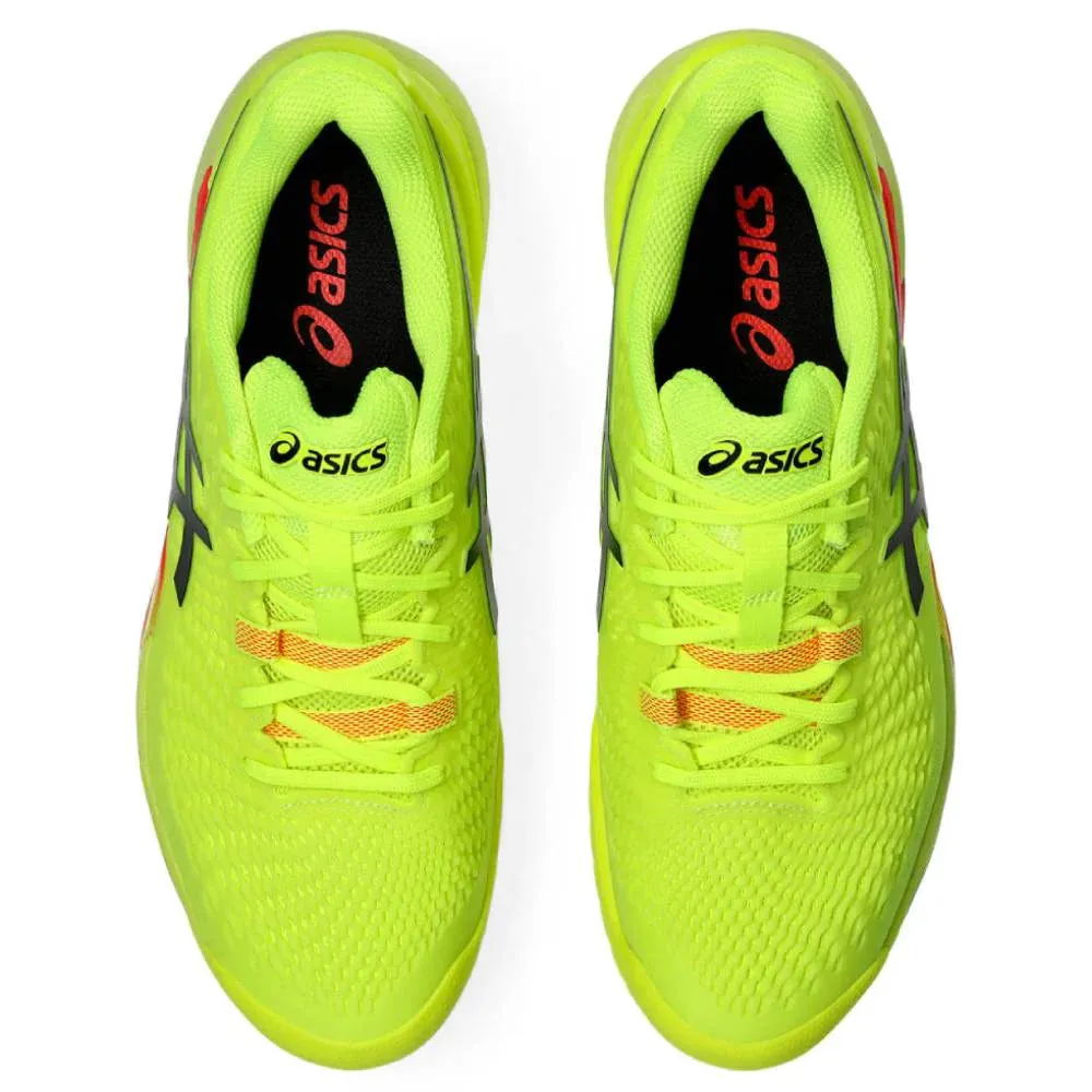 ASICS MEN'S GEL-RESOLUTION 9-PARIS (SAFETY YELLOW/BLACK) Asics Tiger Gel-mai Shoes 1191a198