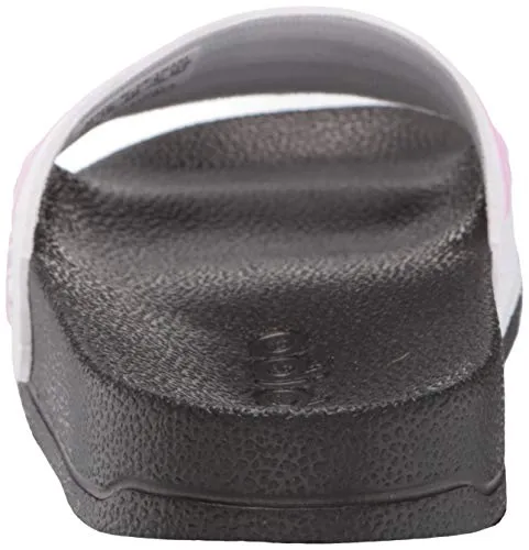 Summer Adidas Shoes adidas Adilette Shower Slides Sandal, Cream White/Clear Lilac/White, 11 US Unisex Little Kid