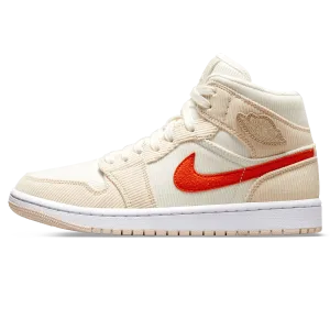 Air Jordan 1 Mid SE Wmns 'Corduroy' Underpronation Shoes Asics