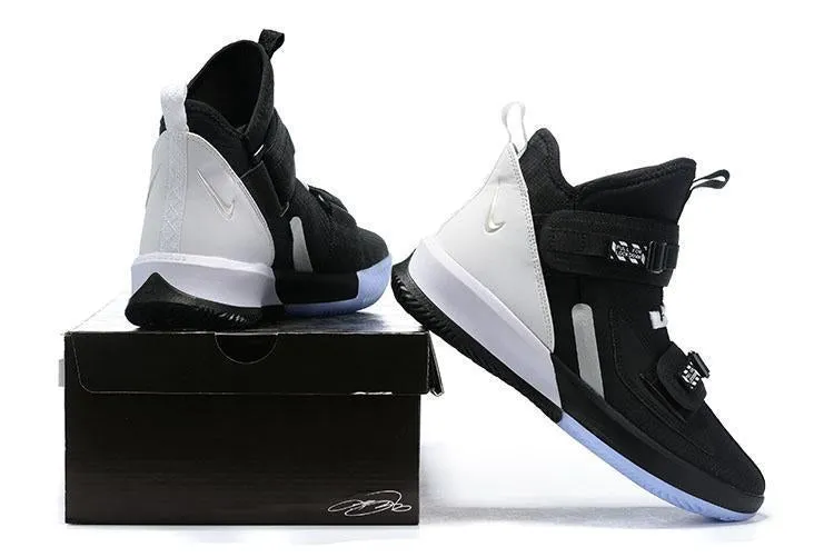 Nike Lebron Soldier XIII 13 Black White Men Sneaker Shoes Sale Size US 7-12 Asics Gt 4000 Running Shoes