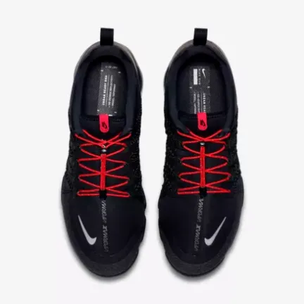 Nike Air Vapormax Run Utility Black Red Shoes Sneakers Men Sale Size US 7, 8, 8.5, 9, 10, 11 Easy Rider Sneakers