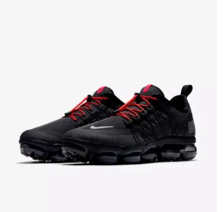 Nike Air Vapormax Run Utility Black Red Shoes Sneakers Men Sale Size US 7, 8, 8.5, 9, 10, 11 Prada Downtown Sneakers