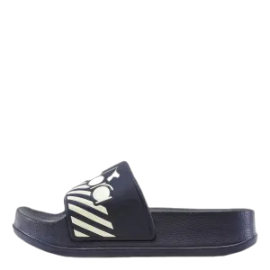 Seaside Flip Flops Serifos '90 Wide Blue/White