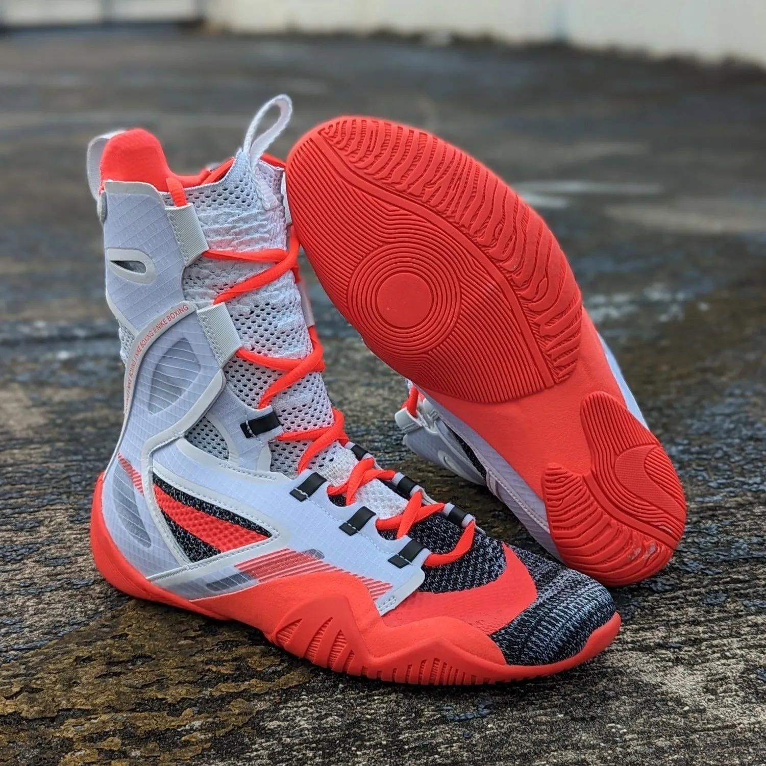 NIKE SHOES HYPERKO 2 NEW WHITE/CRIMSON/BLACK Asics Most Expensive Running Shoes