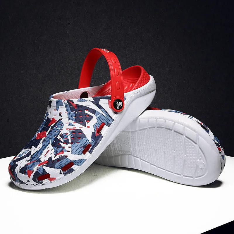 Unisex Sandals Outdoor Beach Shoes Men Hole Slippers Crocks Looney Tunes Slippers