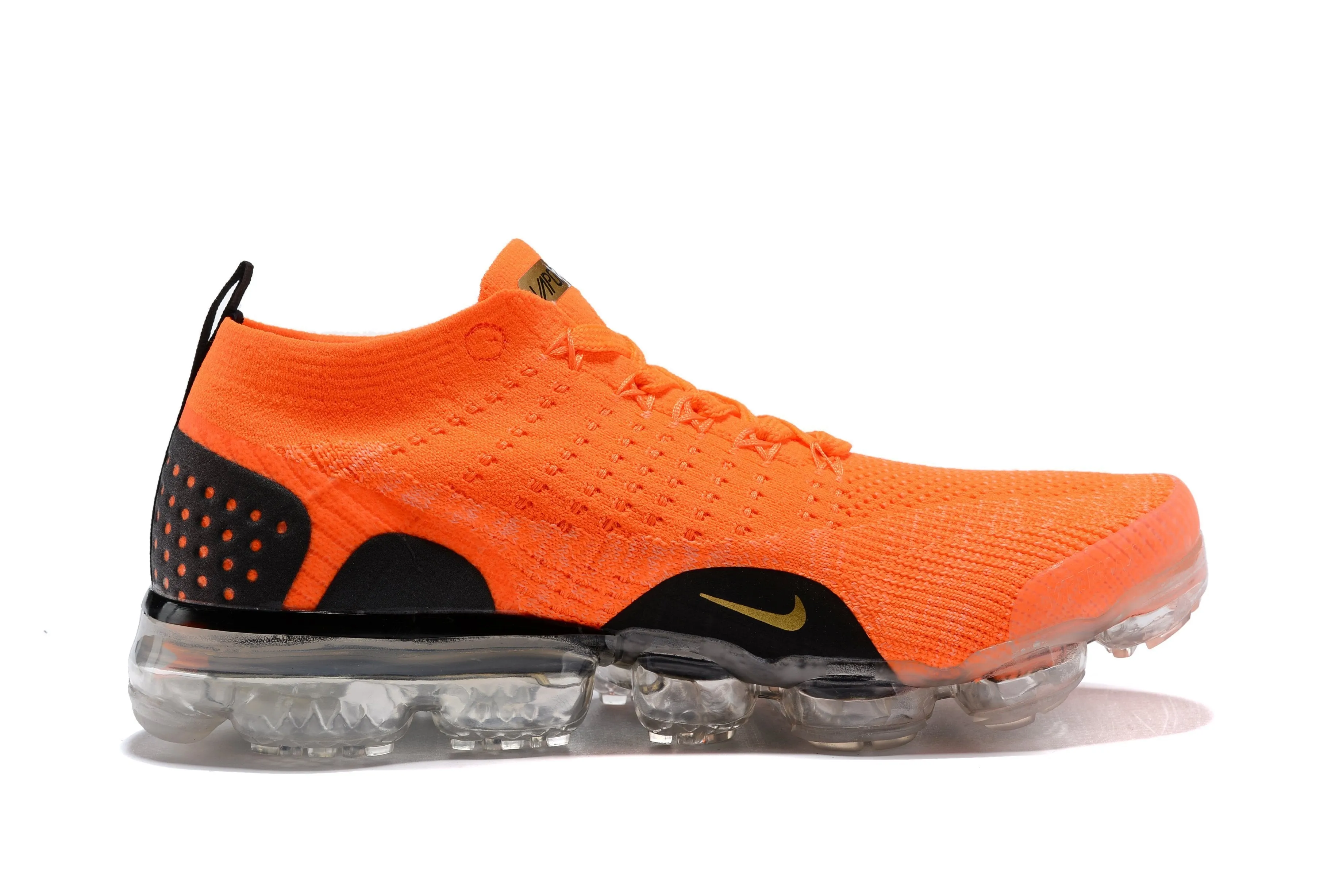 Eytys Sneakers Nike Air Vapormax Flyknit 2 Orange Black Shoes Sneakers Men Sale Size US 7, 8, 8.5, 9, 10, 11