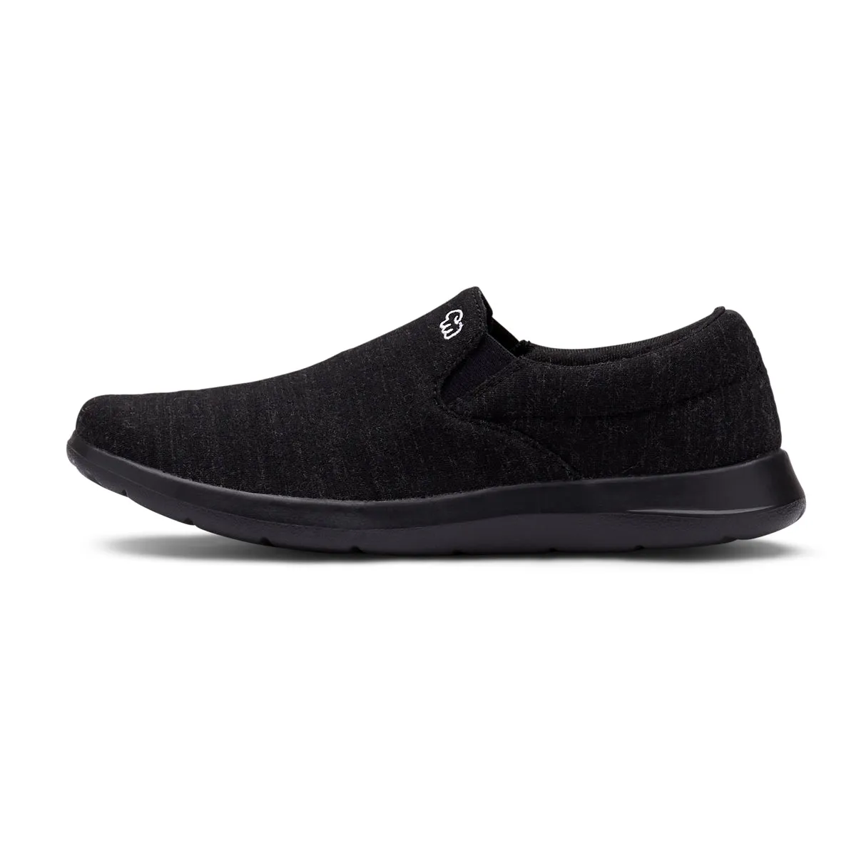 Platform Wedge Slip On Men's Slip-Ons Black/Black