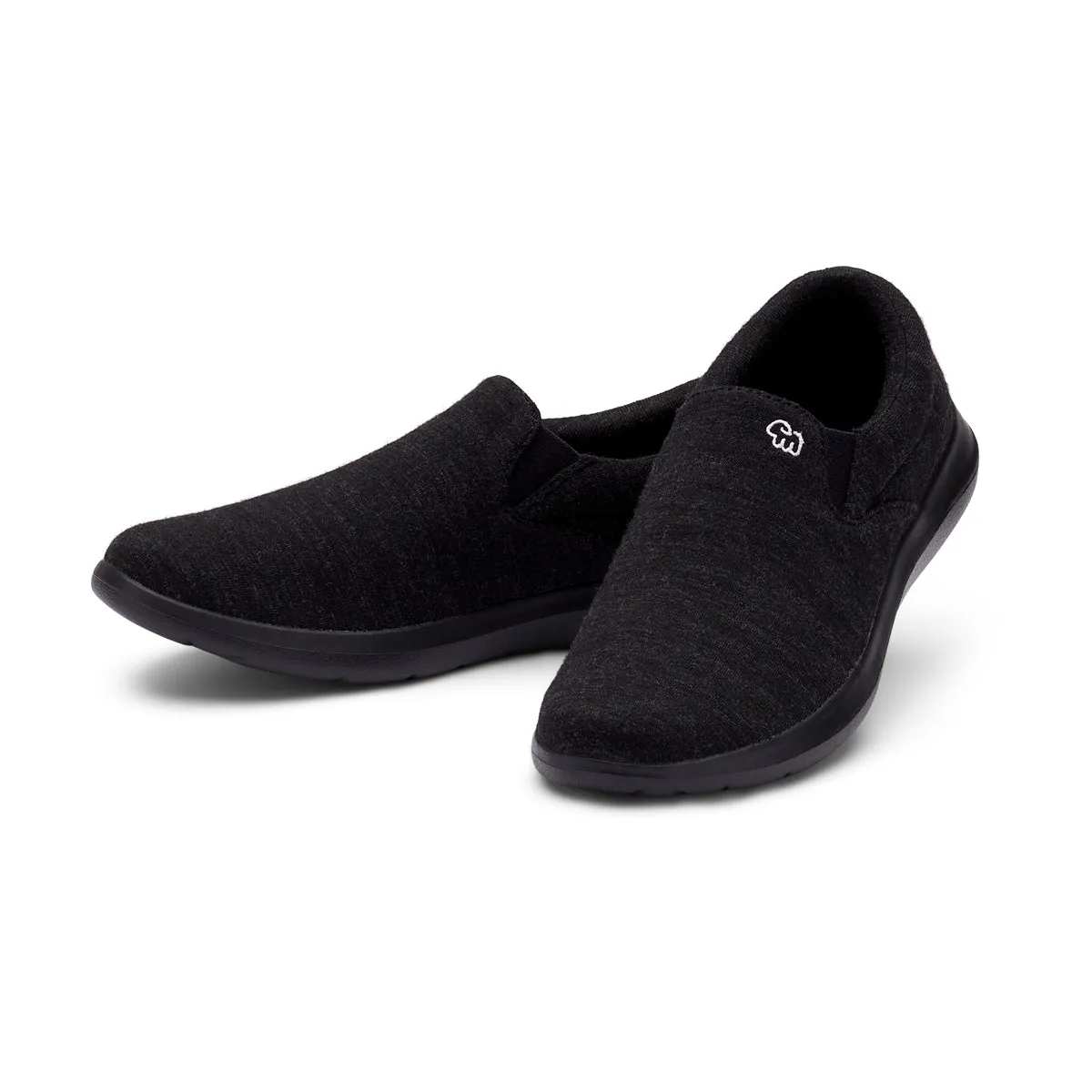 Men's Slip-Ons Black/Black Slip On Comfortable Casual Leather Mule Khrome Werks Slip On Mufflers Slip On