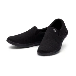 Espadrille Slip Ons Men's Slip-Ons Black/Black