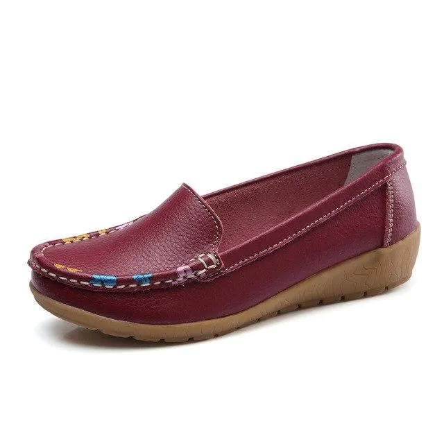 The Row Vera Loafers USS Shoes Genova Women's Loafer Shoes