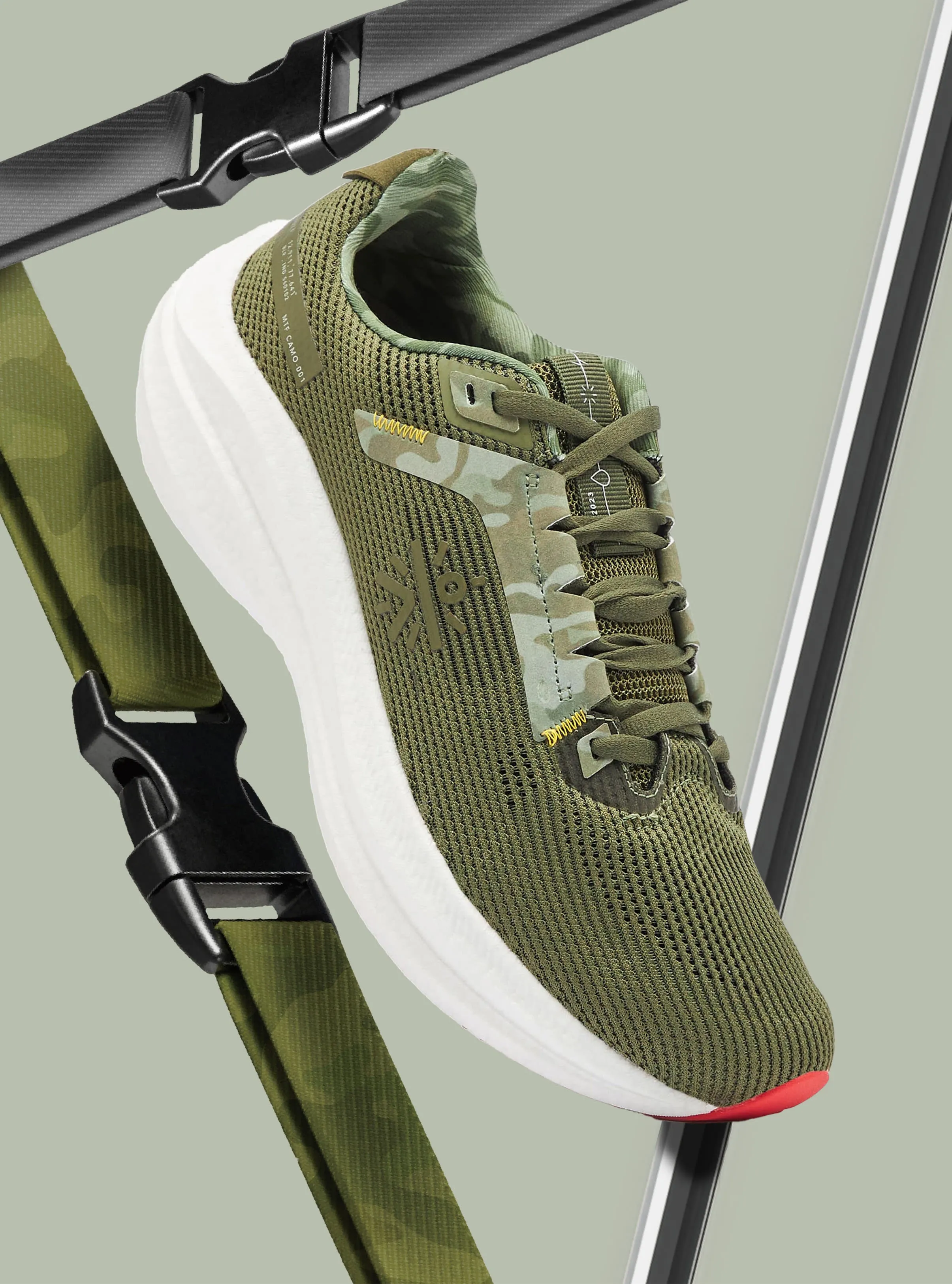 Versa DFNDR Men Running Shoes - Olive Running Shoes For Foot Pain