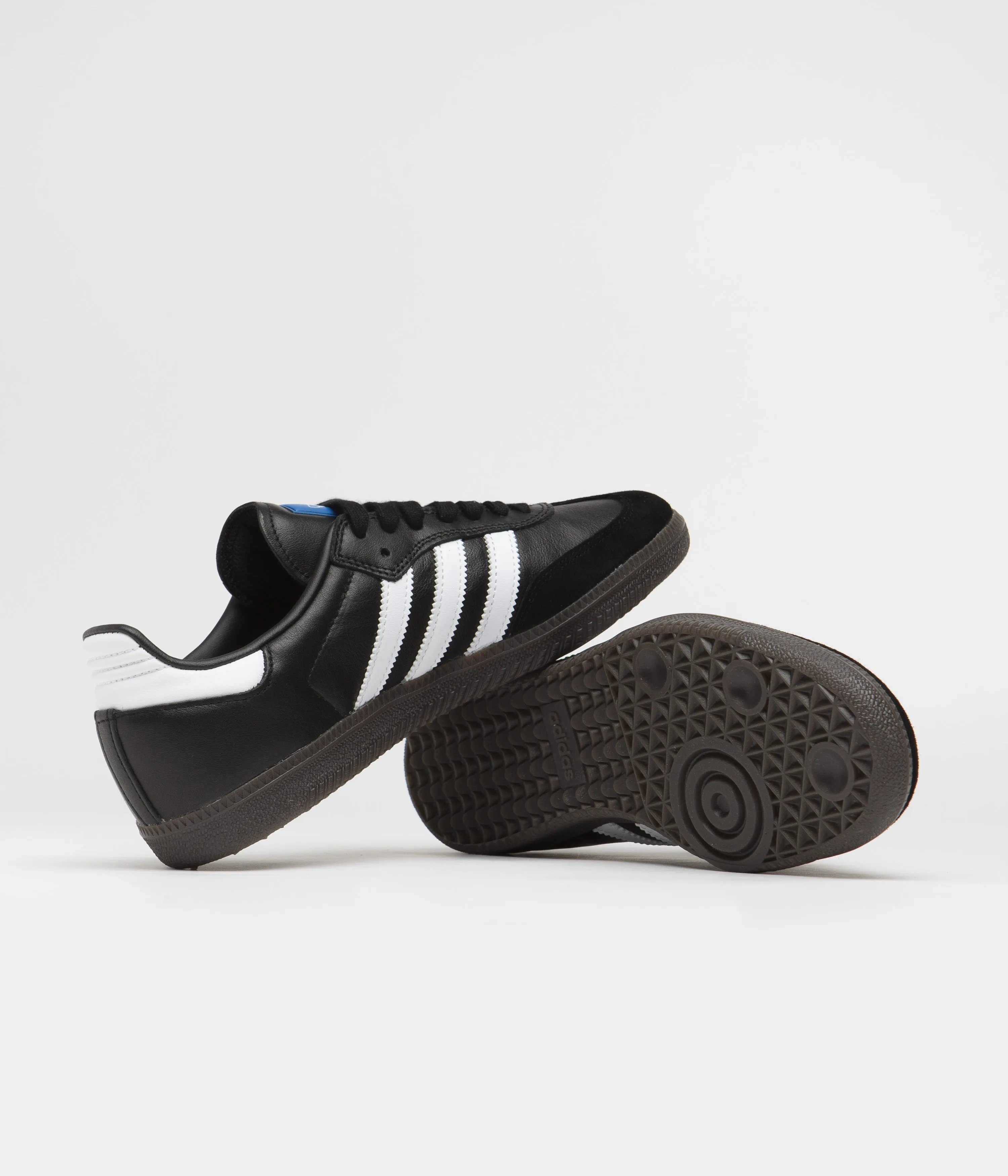 Adidas Samba Adv Shoes - Core Black / FTWR White / Gold Metallic Adidas Shoes Adidas