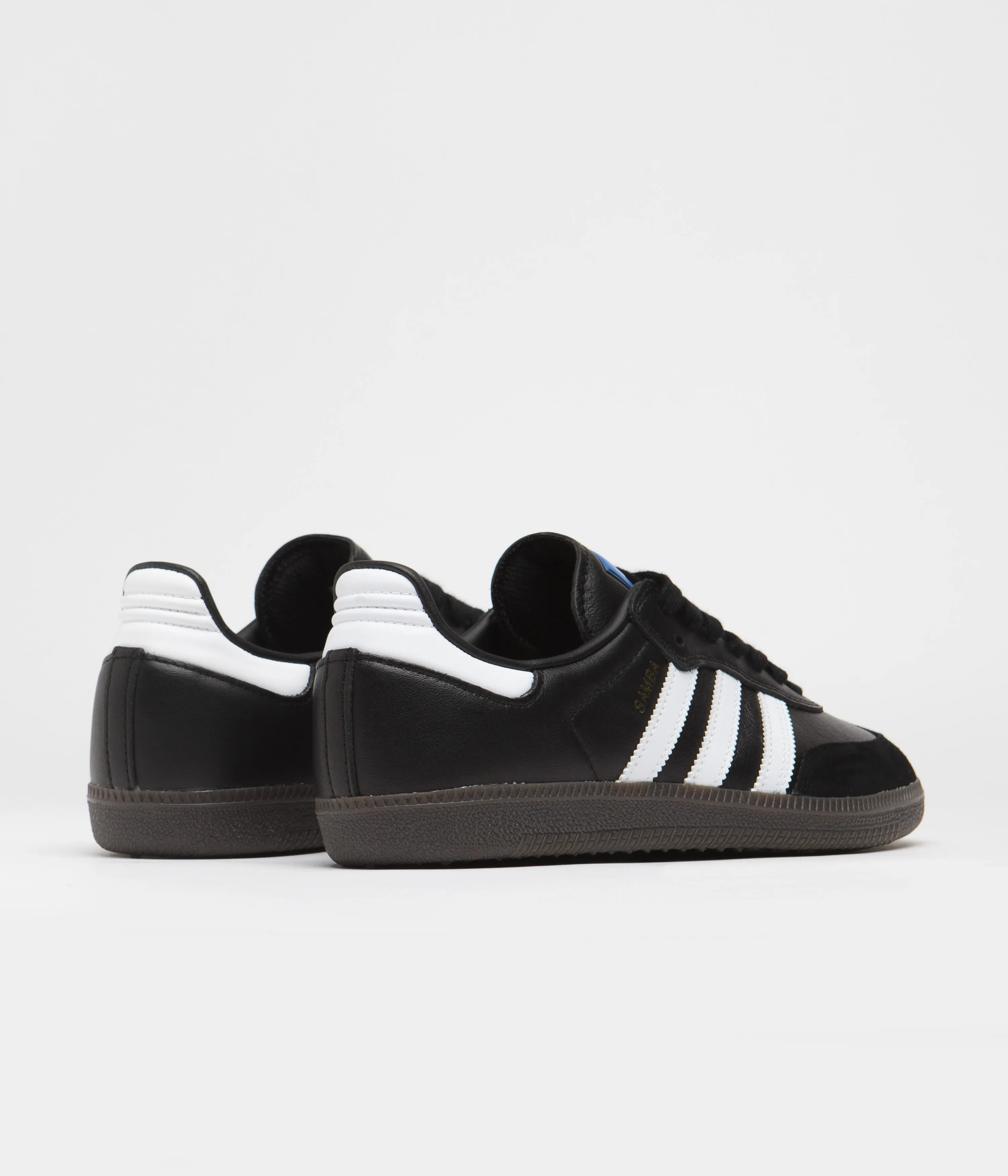Adidas Samba Adv Shoes - Core Black / FTWR White / Gold Metallic Copa Shoes Adidas