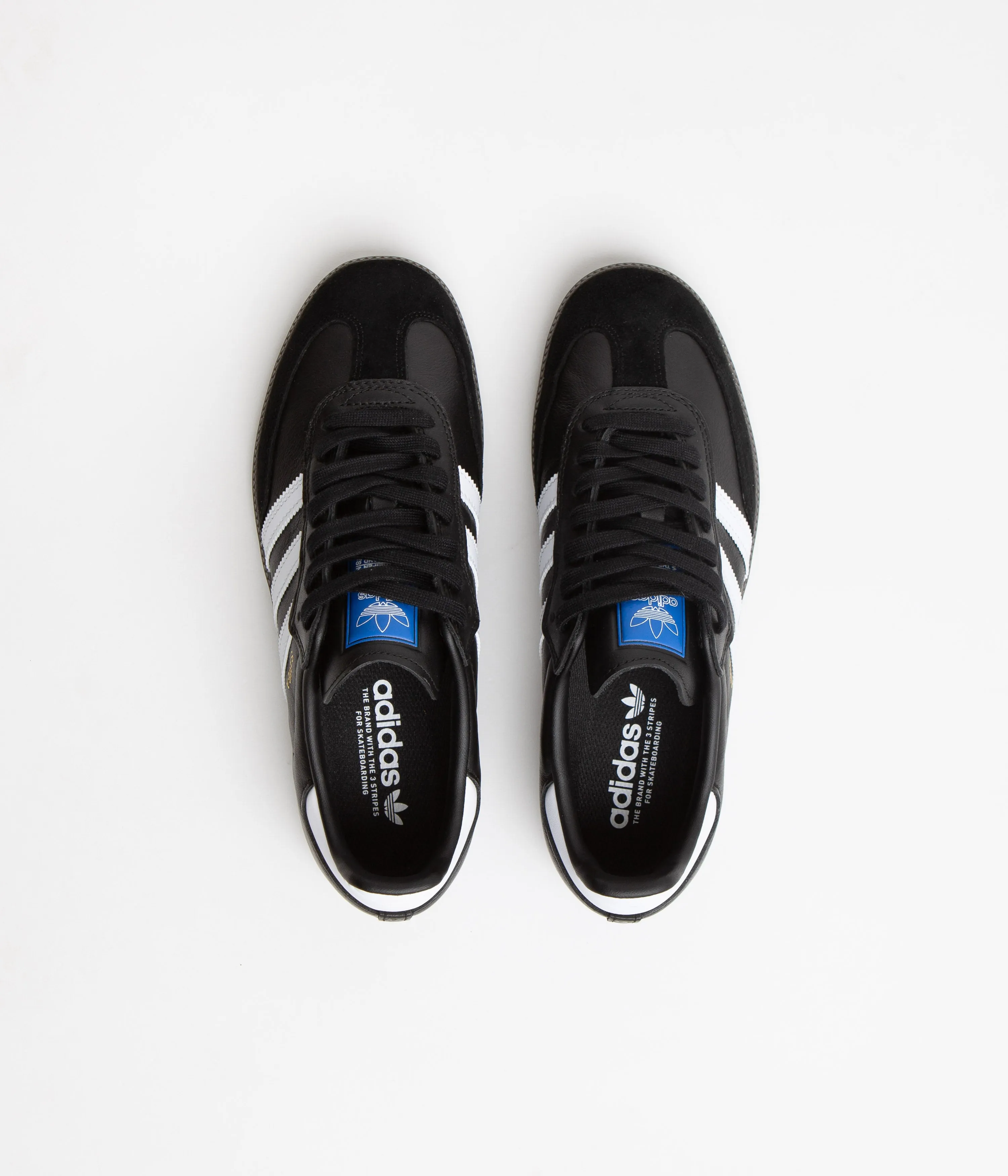 Adidas Samba Adv Shoes - Core Black / FTWR White / Gold Metallic Adidas Shoe Sales