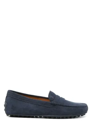 Ralph Lauren Shoes Loafers CITY GOMMINO SUEDE LEATHER LOAFERS