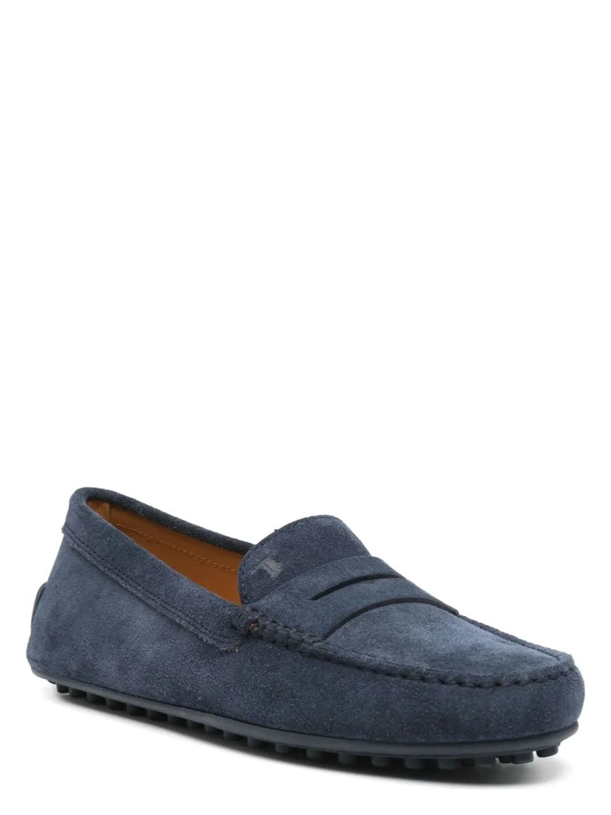 Sheer Socks Loafers CITY GOMMINO SUEDE LEATHER LOAFERS