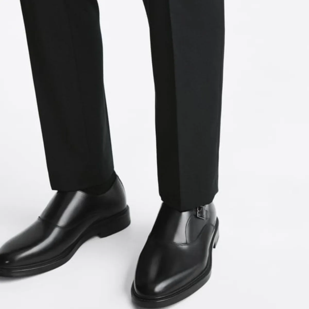 Lug-sole Loafers ZARA Slip On Loafers 2402-220-800 - BLK