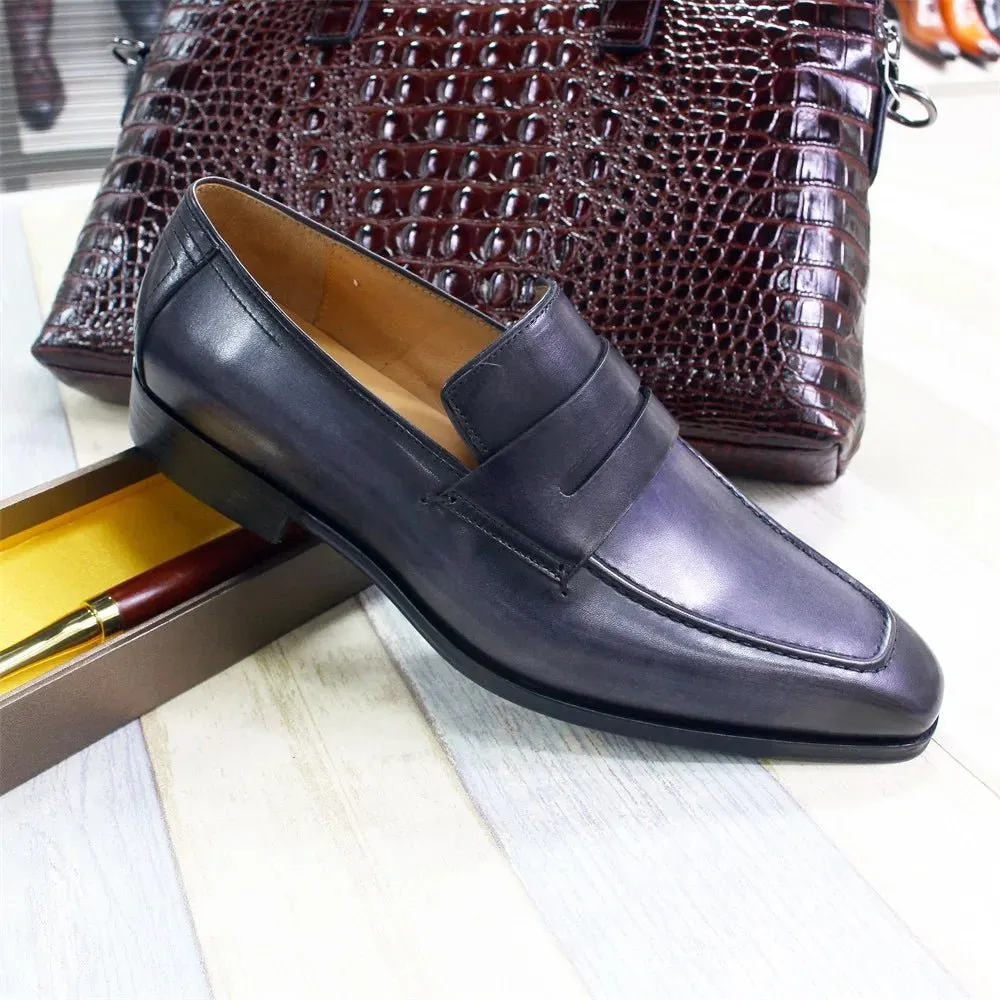 Slip-On Loafers for Men - Premium Leather Shoes (Weddings, Formal Events) Starling Loafers