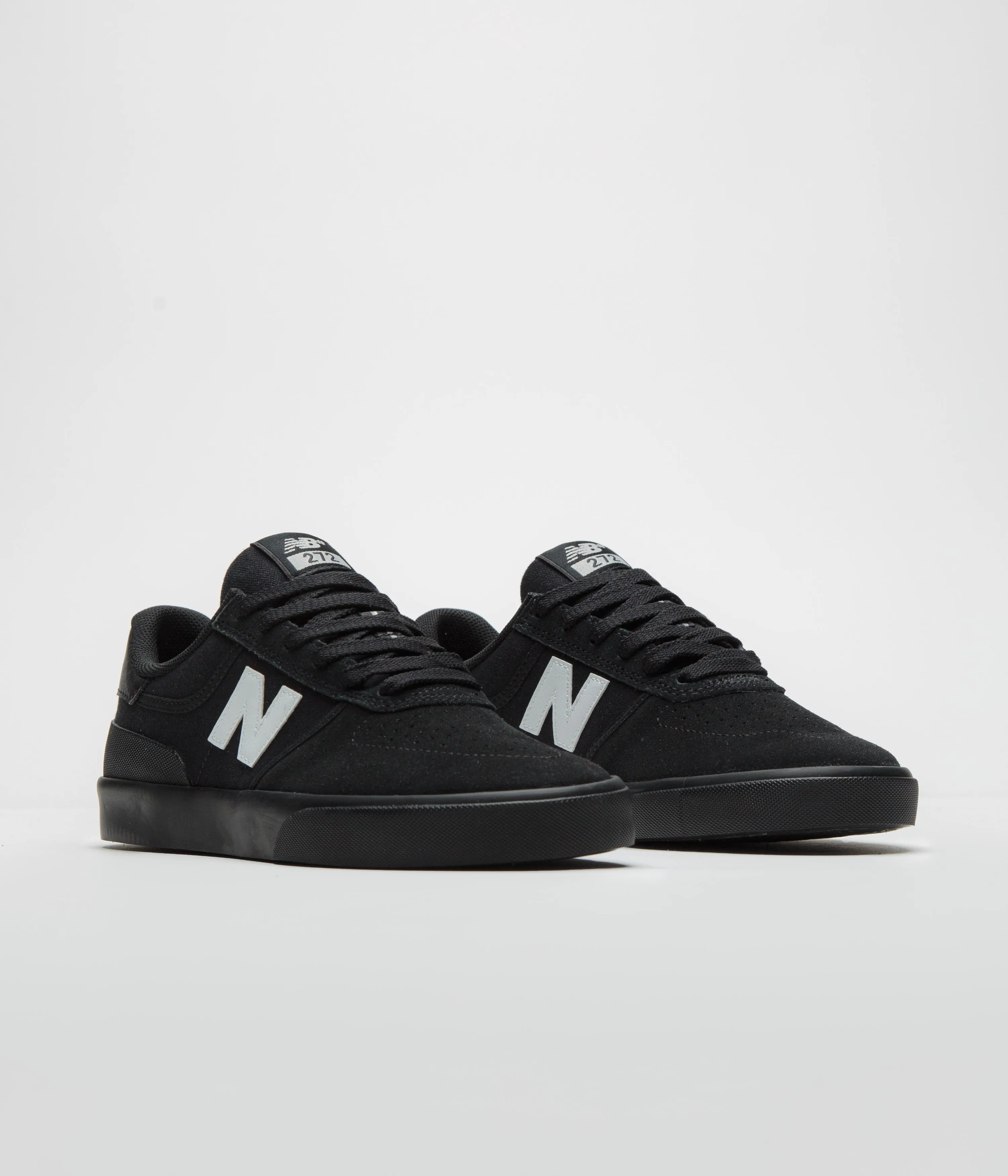 New Balance Numeric 272 Shoes - Black / Black Men New Balance Sale
