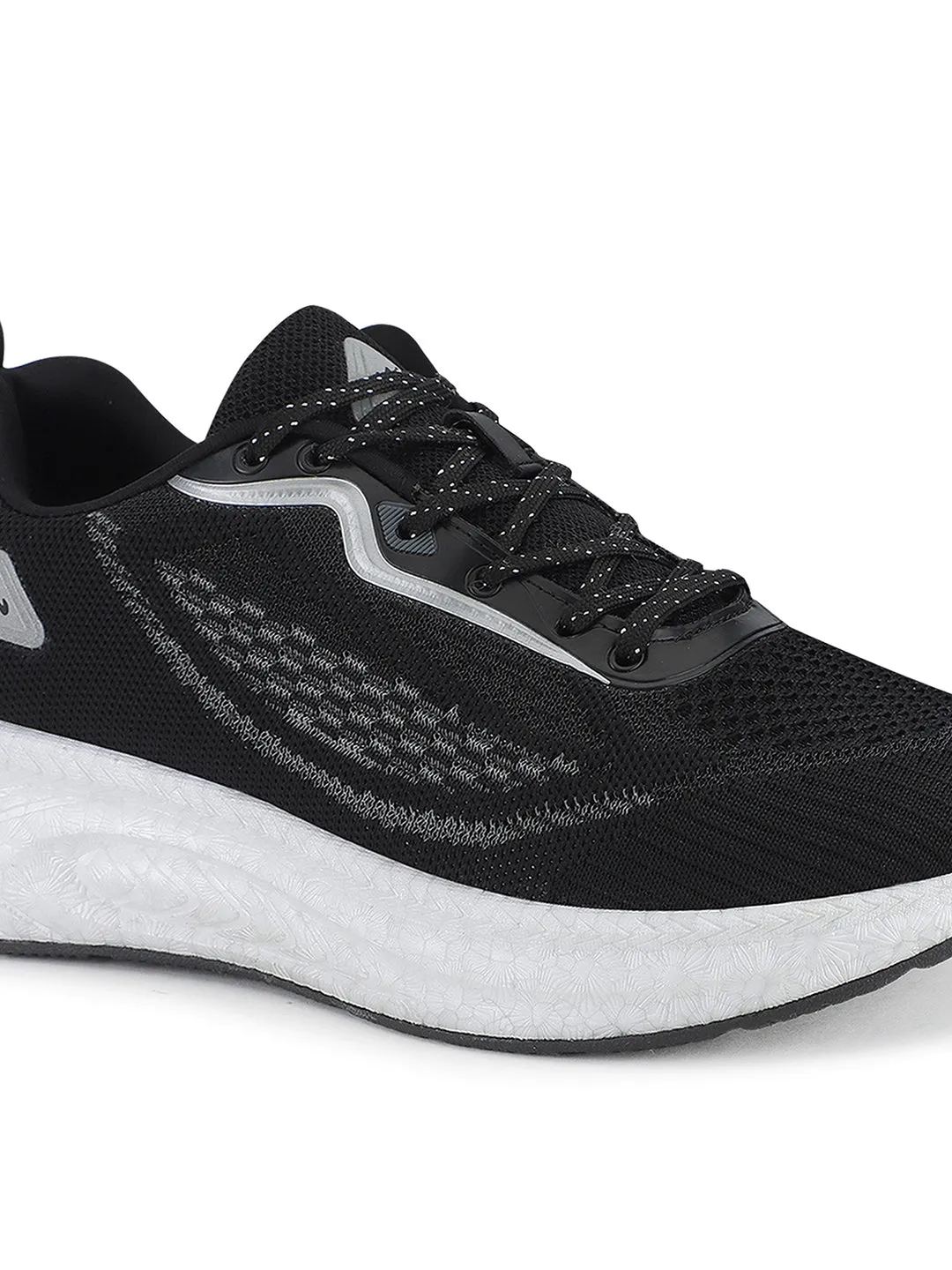 VITS Black Men's Sports Shoes Get Fitted For Running Shoes