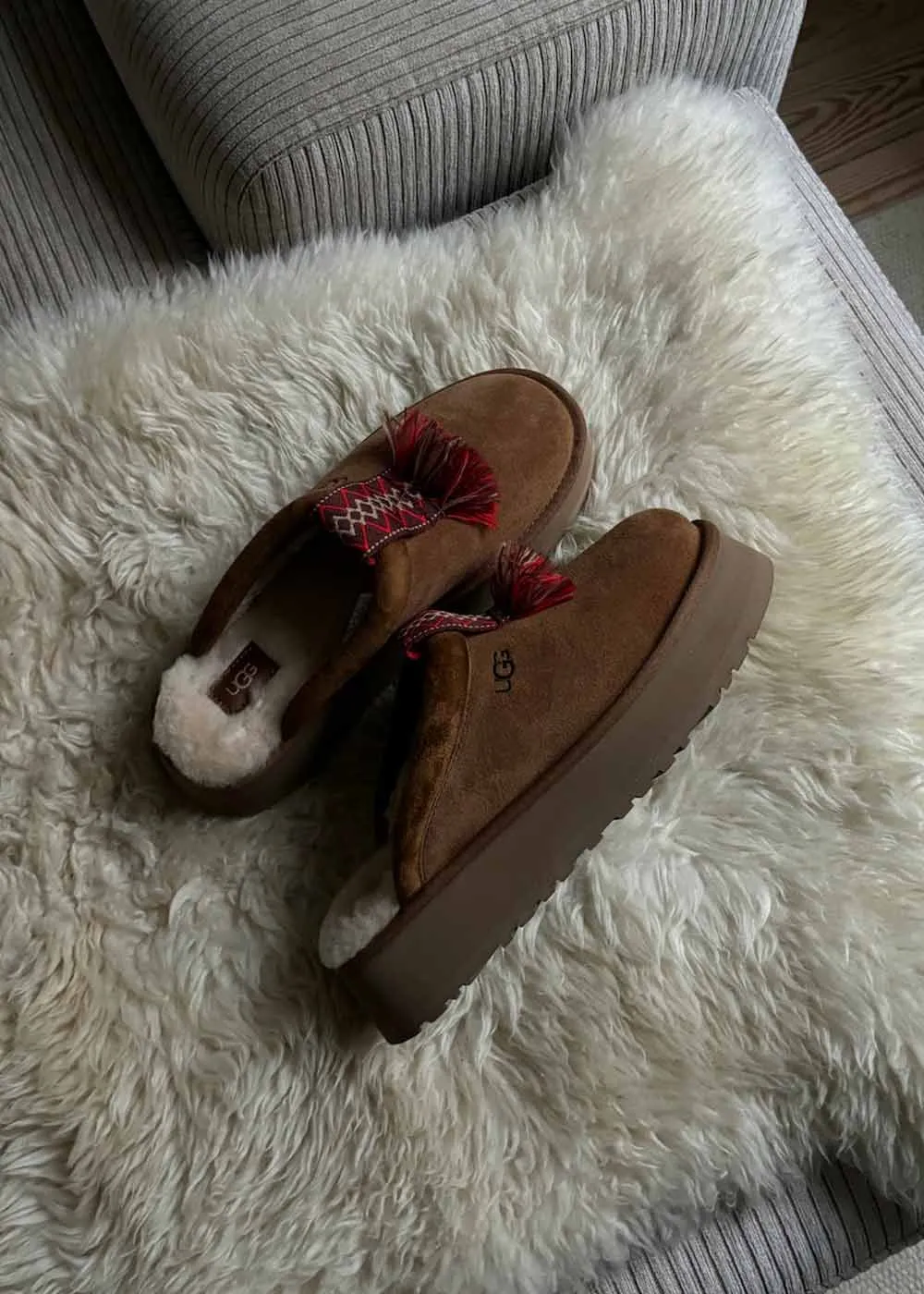 W Tazzle - Chestnut Python Skin Loafers Burberry