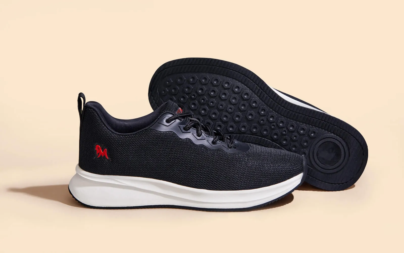 Eco Work Boots Walkers High : Black