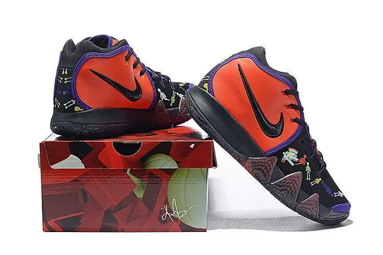 Nice Asics Shoes Nike Kyrie 4 'Day Of The Dead' Basketball Shoes Sneaker Sale Size US 7-12