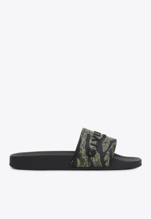 Sandals Jamaica Ochi Beach Resort Logo-Embossed Slides