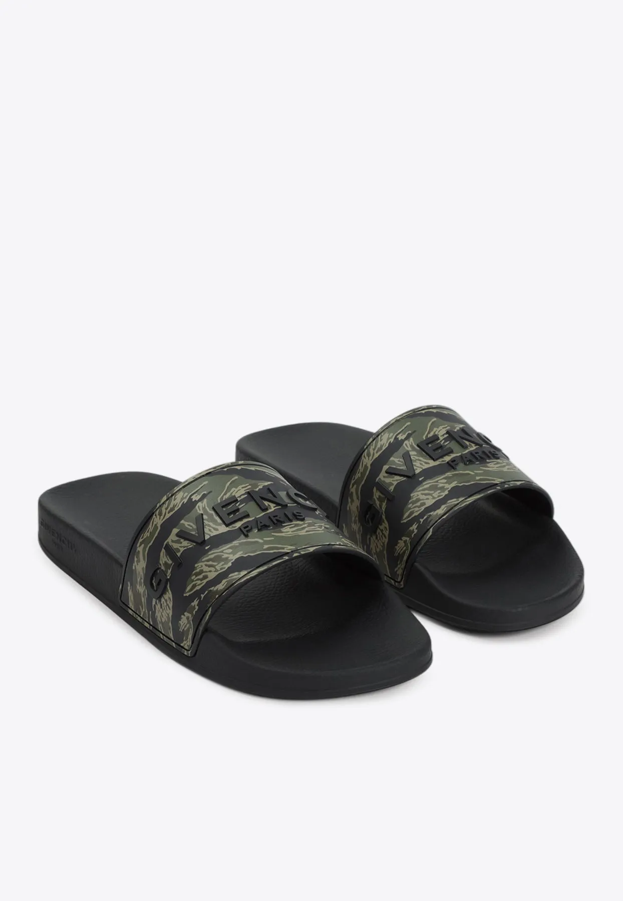 Camping Sandals Logo-Embossed Slides