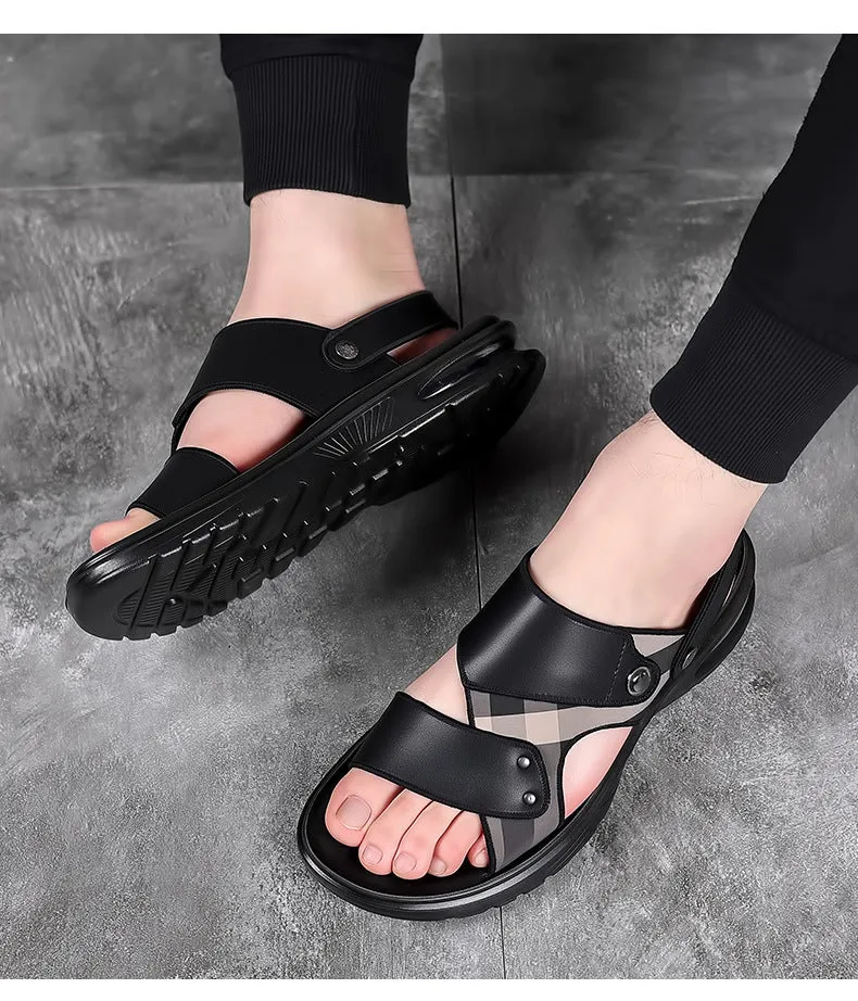 Sandals Resprts Men's Luxury Summer Soft Soled Sandals