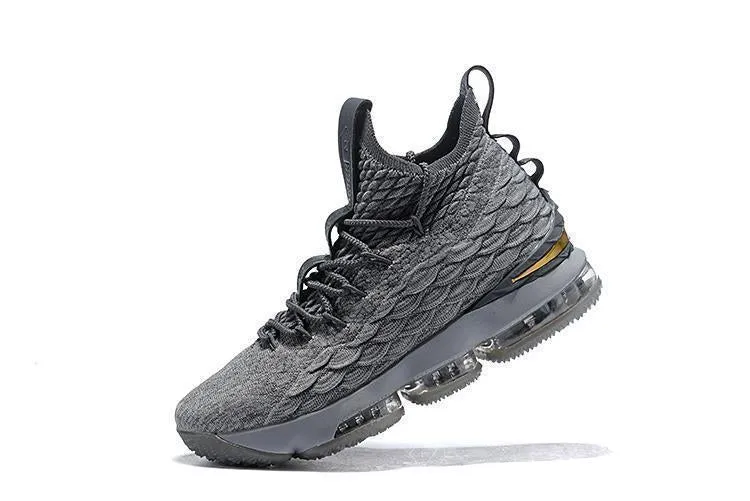 Nike Lebron XV 15 Grey City Series Men Shoes Sale Size US 7-12 Custom Made Asics Shoes