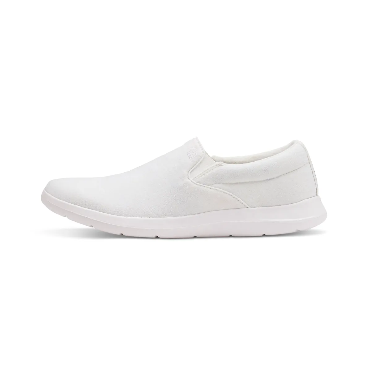Women's Slip-Ons Natural White Pointed Toe Slip Ons