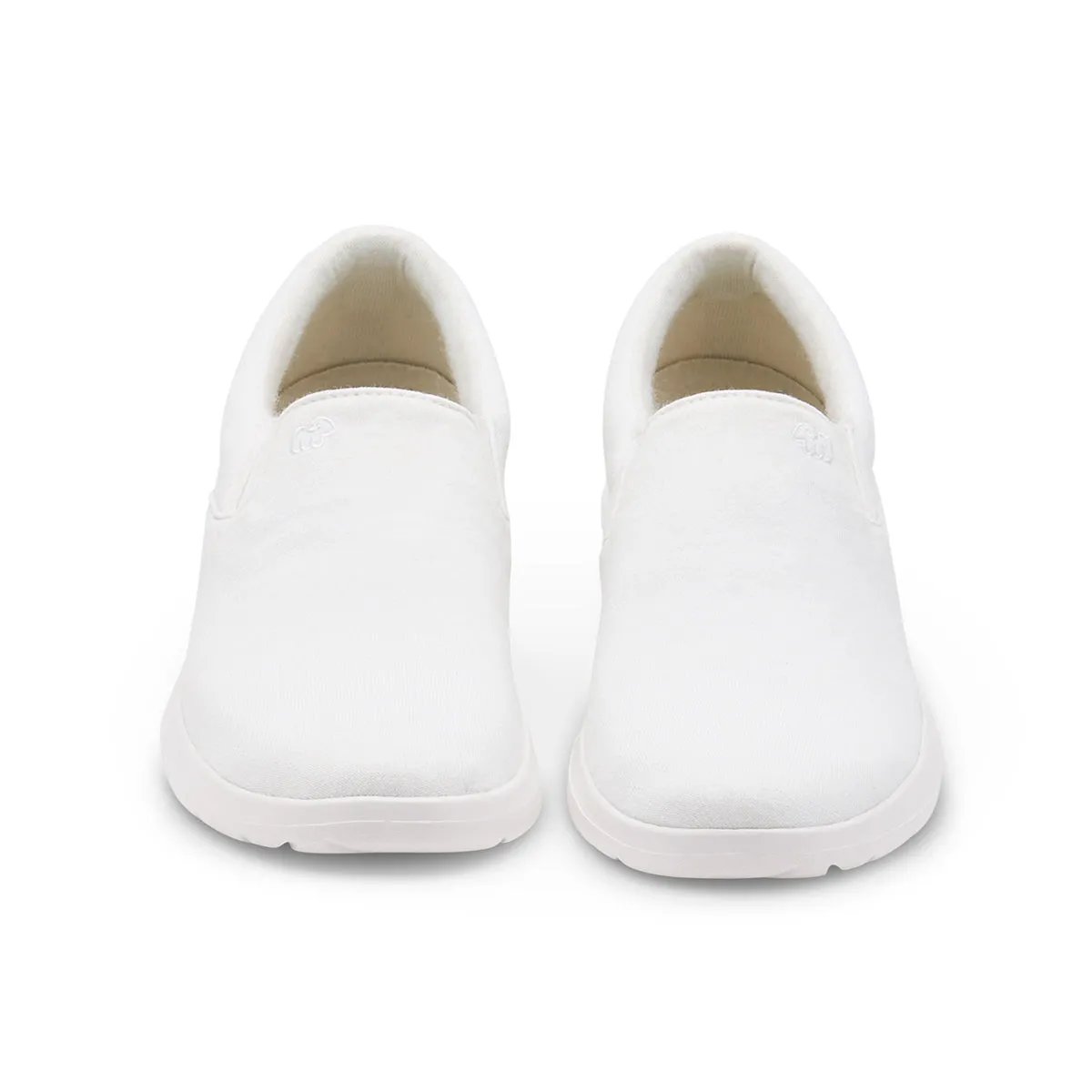 Women's Slip-Ons Natural White Slip-on Loafers Casual