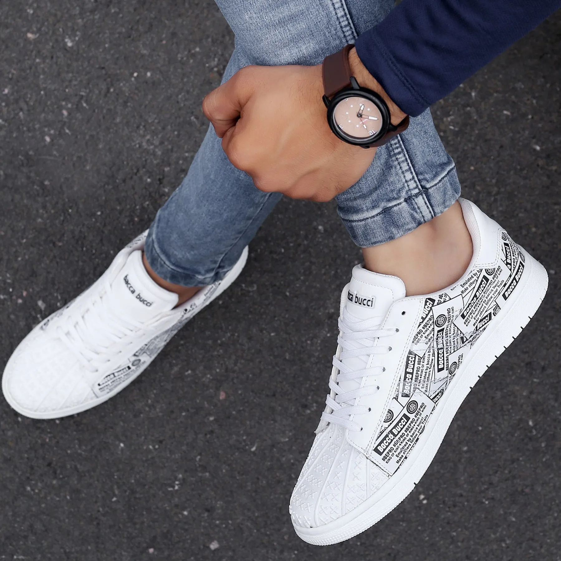 Ballet Flat Tennis Shoes Bacca Bucci Raven