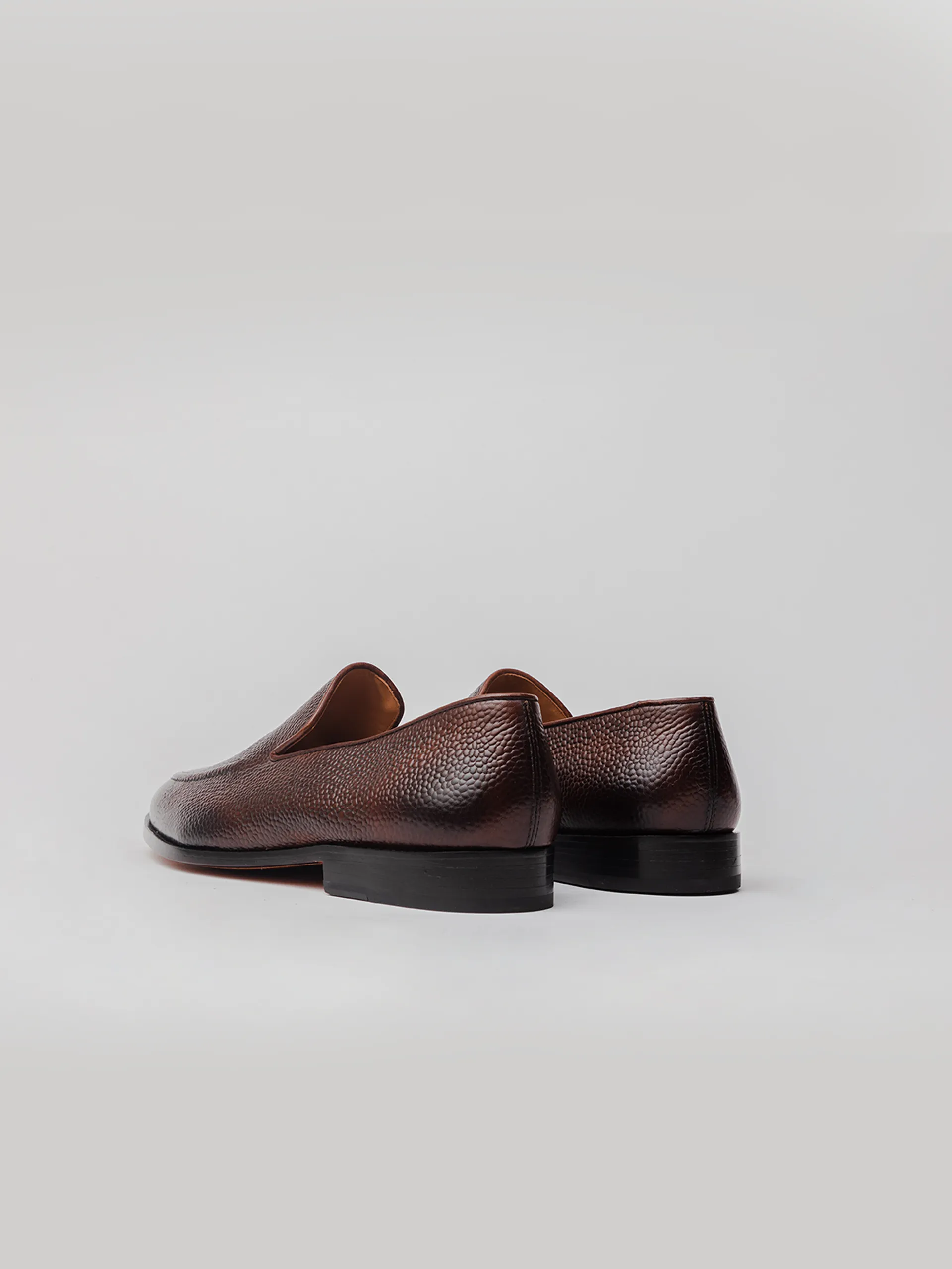 Carter Loafer - Dark Brown Grain Coach Loafers