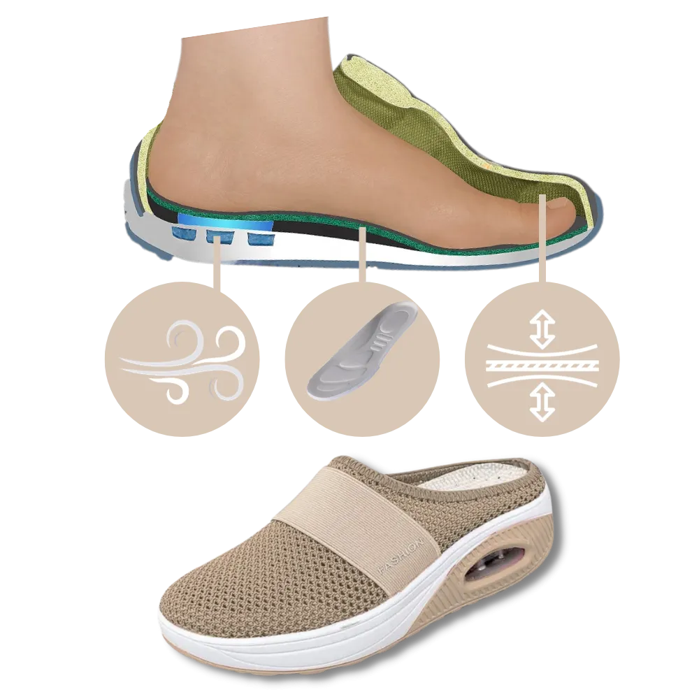 Air-cushion diabetic slip-on shoes Best Cushioned Work Boots