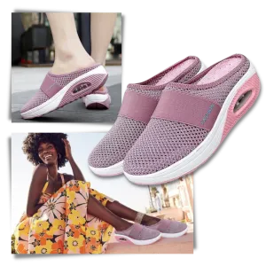 Air-cushion diabetic slip-on shoes Pit Boss Work Boots