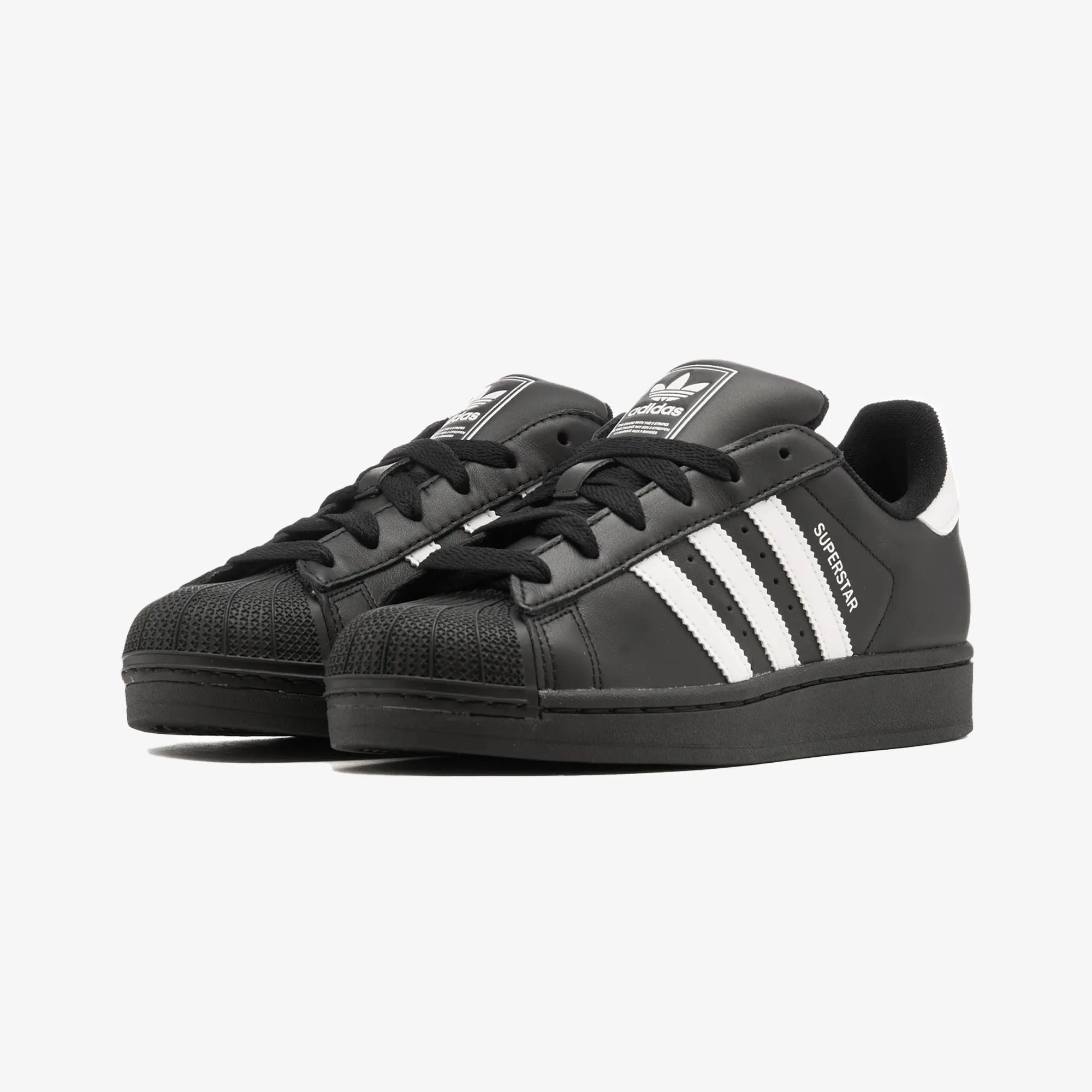 Adidas Originals | SUPERSTAR II { CORE BLACK/CLOUD WHITE/CORE BLACK Adidas Mtb Bike Shoes