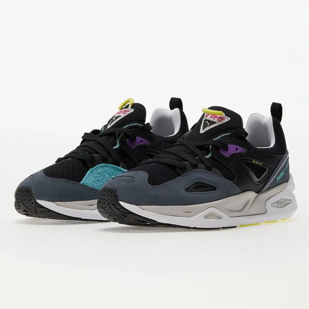 Width Chart Asics PUMA TRC Blaze The Triangle Sneakers Men - BLKMLT
