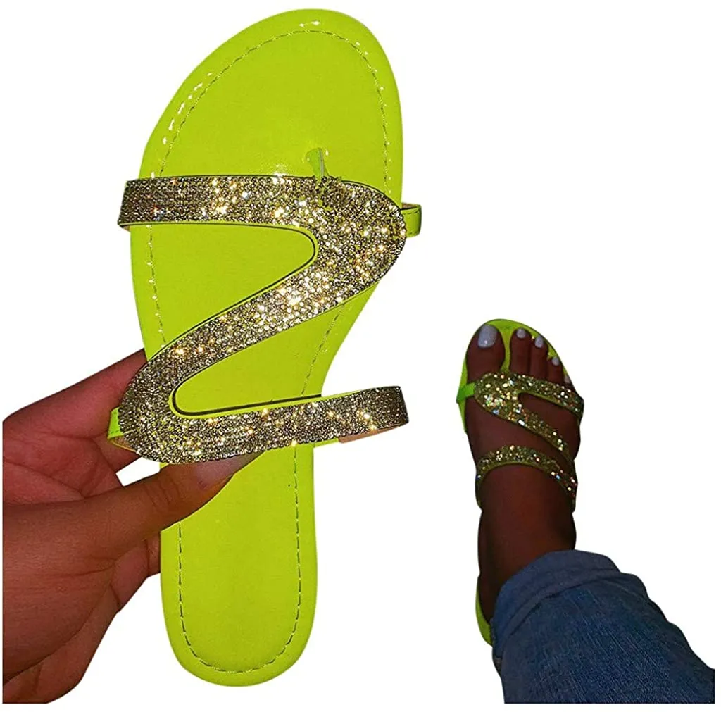 Flip Flops With Skulls Women Comfy Platform Casual Sandal Shoes Summer Beach Travel Slipper Flip Flops