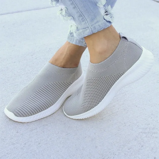 Women Knitted Sneakers Relay Sneakers