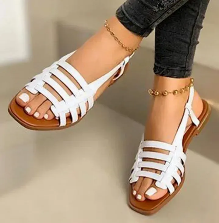 Sandals Wide Women Summer Gladiator Sandals