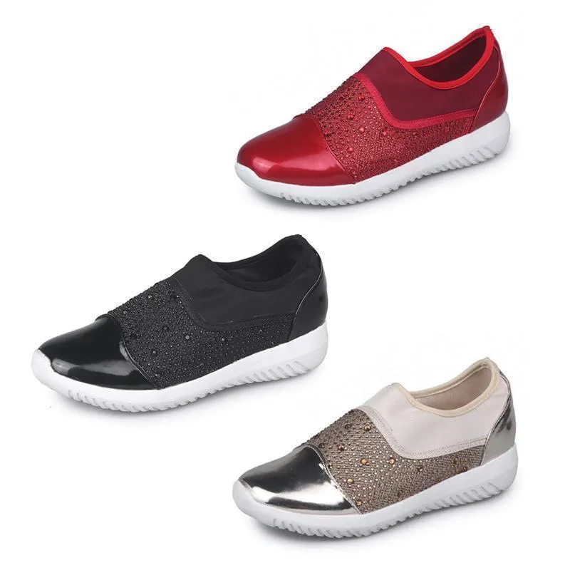 Pink Shoes Women Woven Mesh Flat Shoes