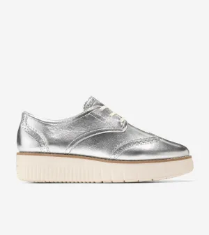 Viberg 145 Oxford Women's City Platform Oxfords