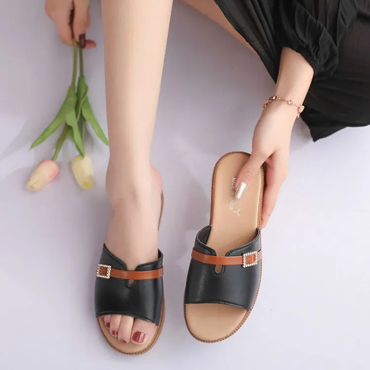 Baby Slides Women's Fashion Buckle Slide Sandals TC-288