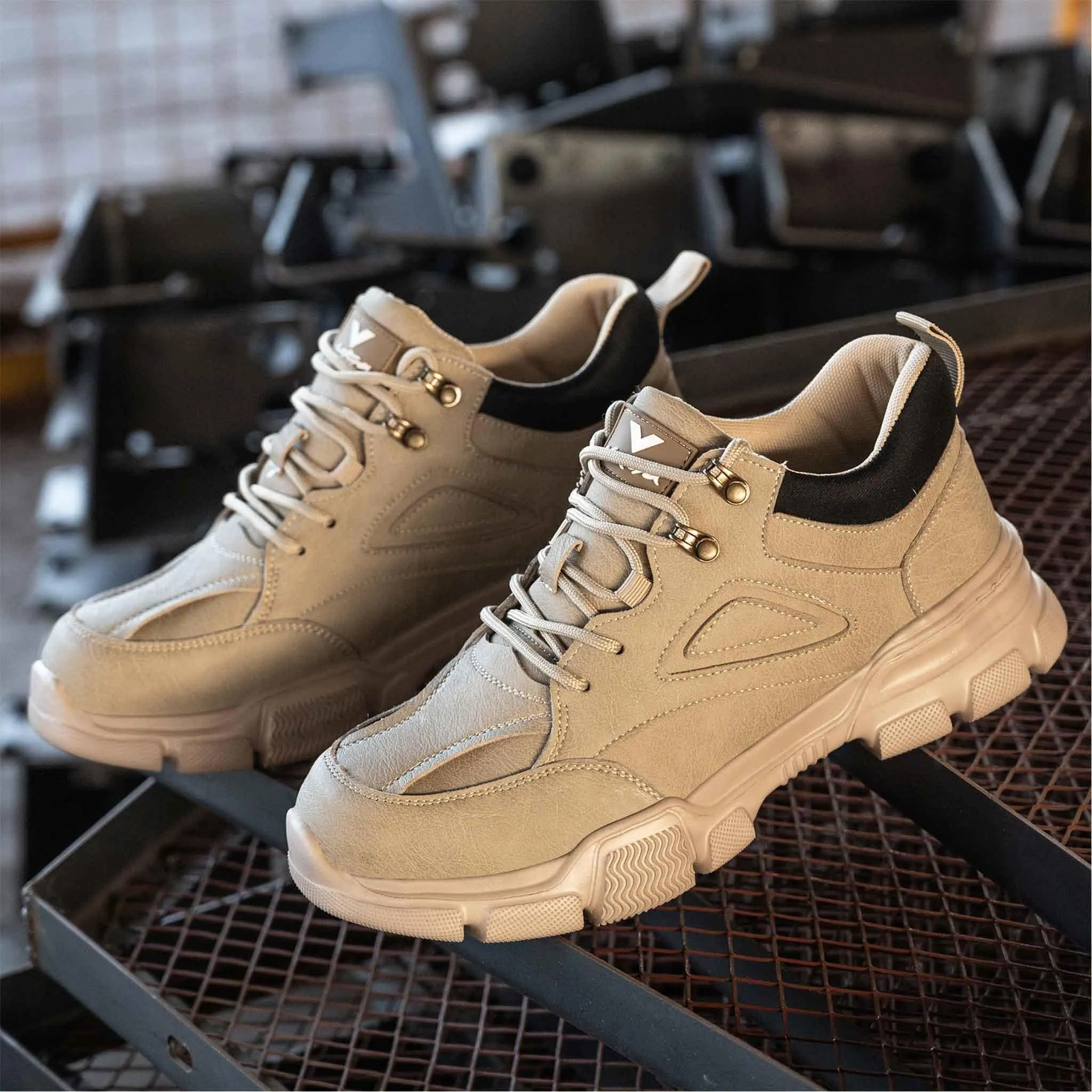 Women's Lightweight Steel Toe Boots - Shock Absorbing | B267 Big And Tall Steel Toe Work Boots