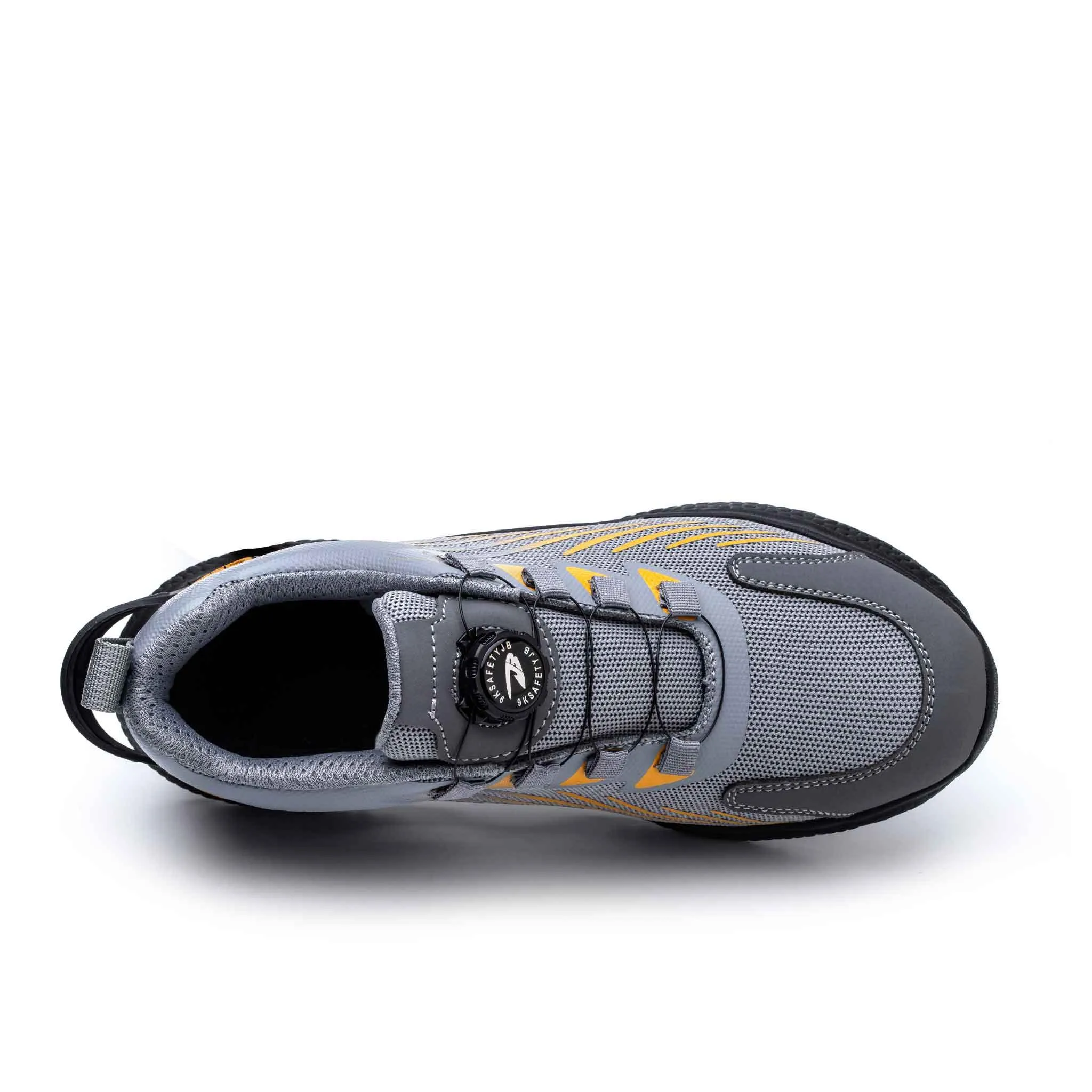 Firefighter Station Work Boots Women's Lightweight Steel Toe Shoes - Knob Lacing System | B253