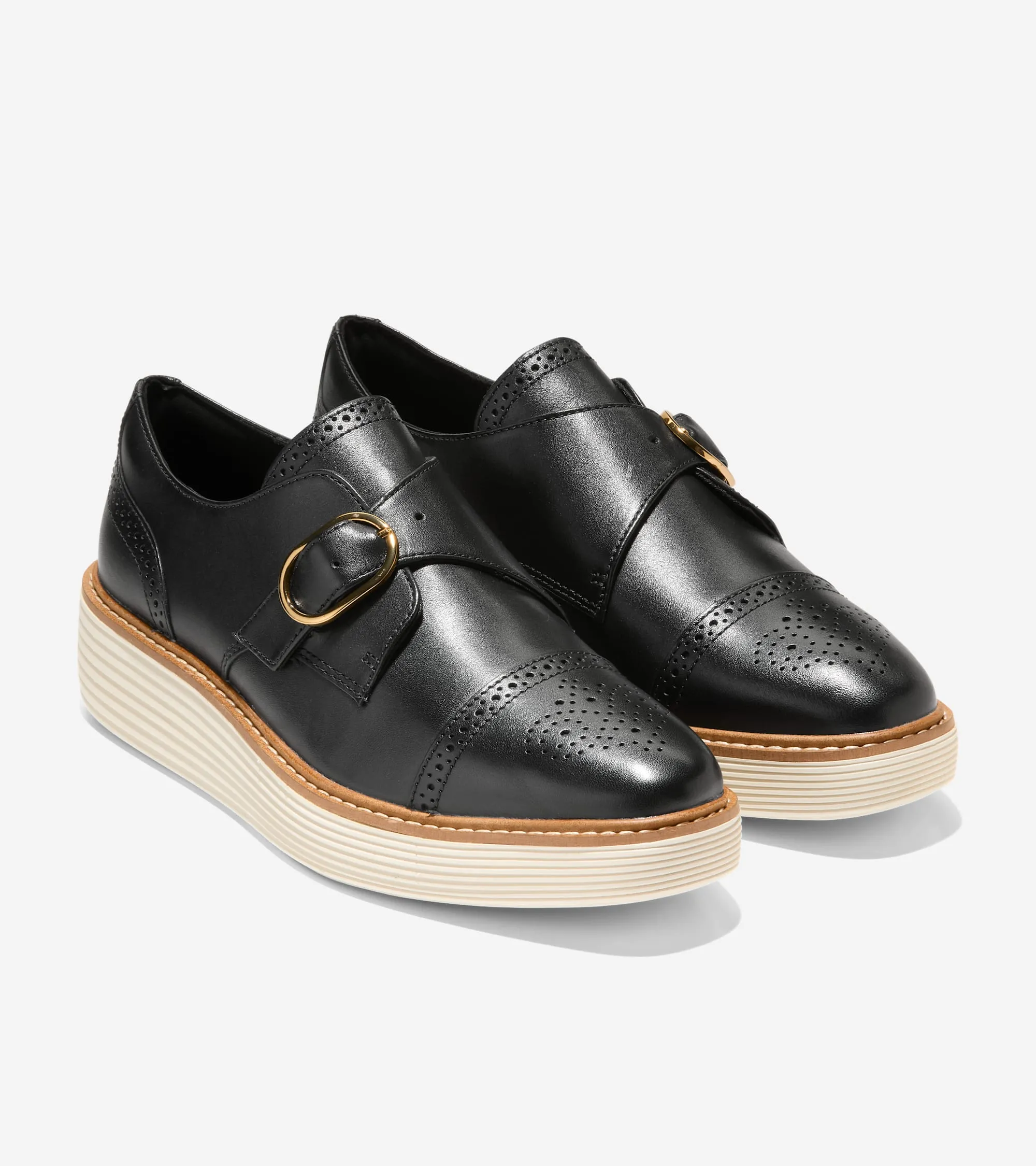 Women's riginalGrand Platform Monk Strap Oxfords Oxfords Southampton