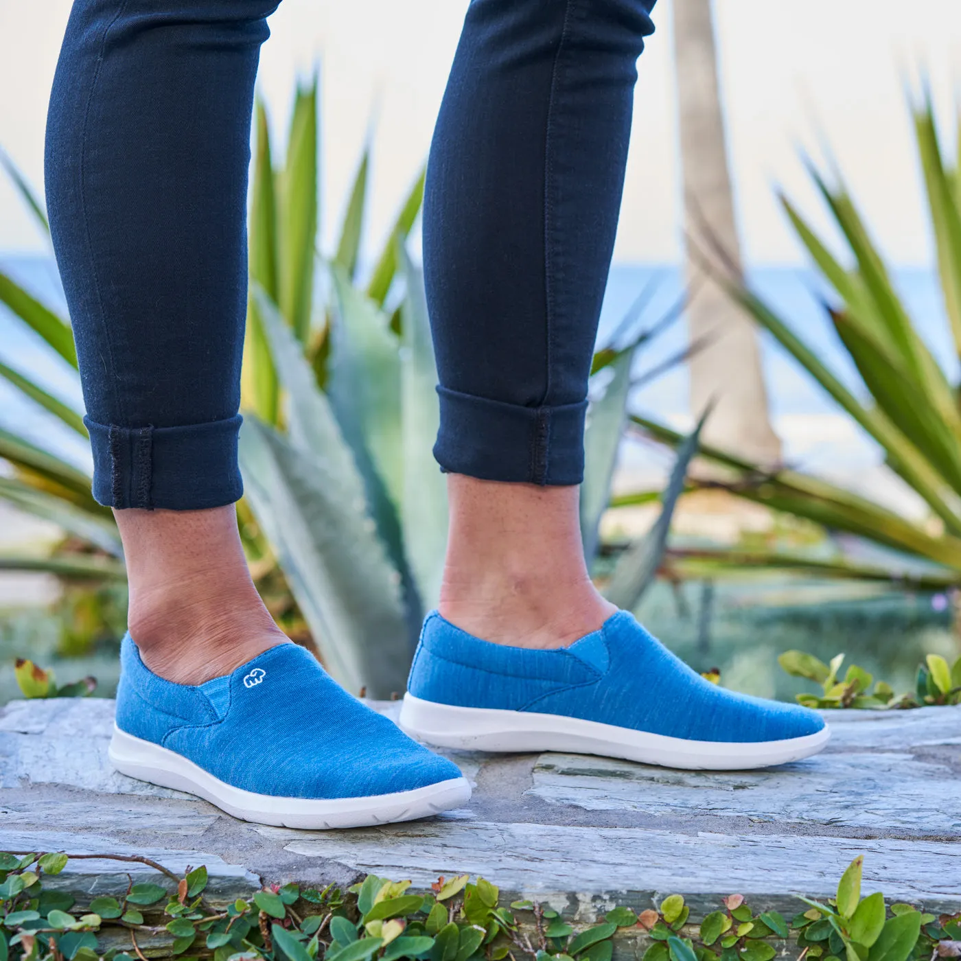 Women's Slip-Ons Bright Blue - Special Offer Cool Slip On Shoes